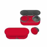 Solid State Red Microsoft Surface Earbuds Skin