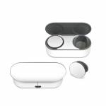 Solid State White Microsoft Surface Earbuds Skin