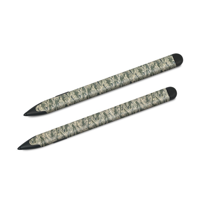 Microsoft Surface Slim Pen Skin design of Pattern, Grass, Plant with gray, green colors