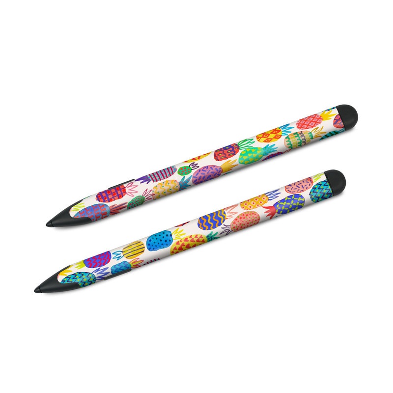 Microsoft Surface Slim Pen Skin design of Colorfulness, Textile, Art, Line, Circle, Symmetry, Pattern, Electric blue, Visual arts, Design, with white, red, blue, green, yellow, purple, pink colors