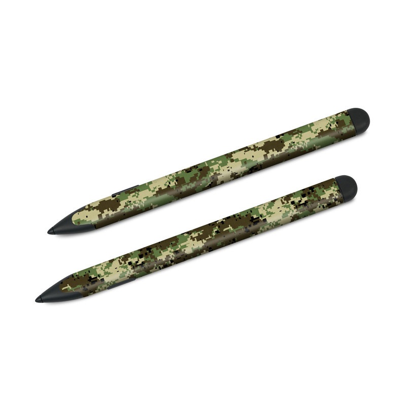 Microsoft Surface Slim Pen Skin design of Military camouflage, Pattern, Camouflage, Green, Uniform, Clothing, Design, Military uniform with black, gray, green colors