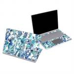 Blue Ink Floral Microsoft Surface Book Series Skin