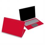 Solid State Red Microsoft Surface Book Series Skin
