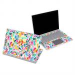 Watercolor Colorful Brushstrokes Microsoft Surface Book Series Skin