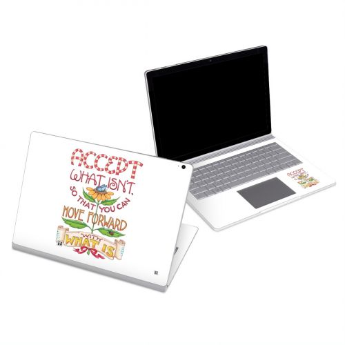 Accept What Isn't Microsoft Surface Book Series Skin