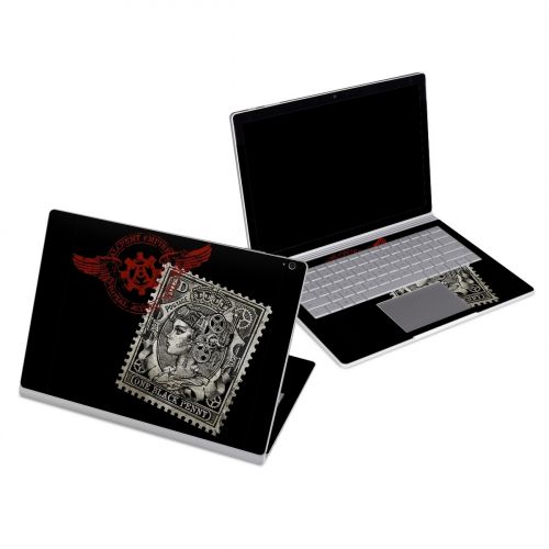 Black Penny Microsoft Surface Book Series Skin