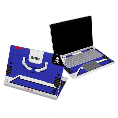 Blue Valkyrie Microsoft Surface Book Series Skin