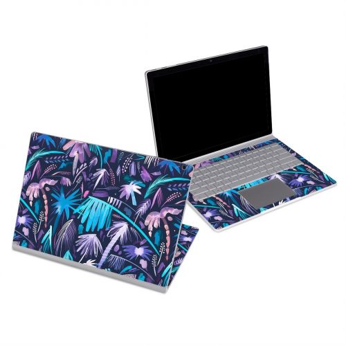 Brushstroke Palms Microsoft Surface Book Series Skin