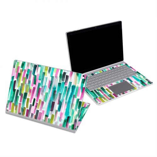 Colorful Brushstrokes Microsoft Surface Book Series Skin