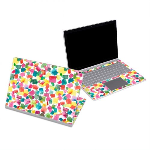 Colorful Strokes Microsoft Surface Book Series Skin
