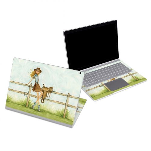 Cowgirl Glam Microsoft Surface Book Series Skin