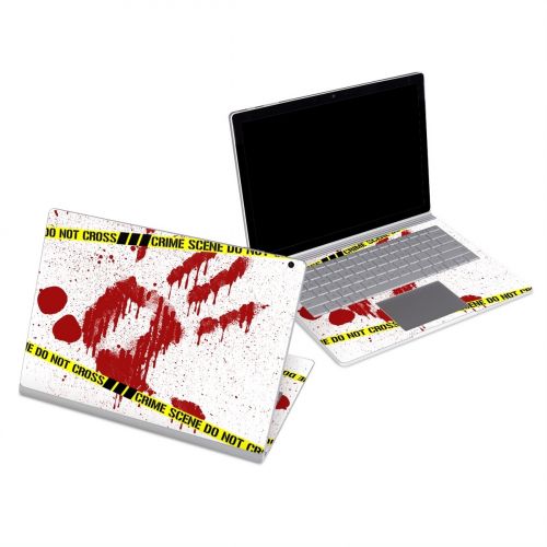 Crime Scene Revisited Microsoft Surface Book Series Skin