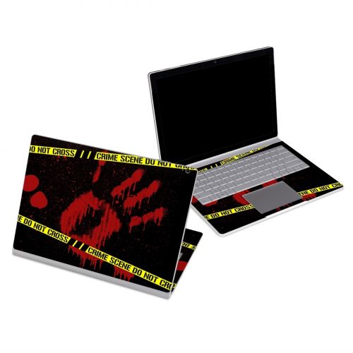 Crime Scene Microsoft Surface Book Series Skin