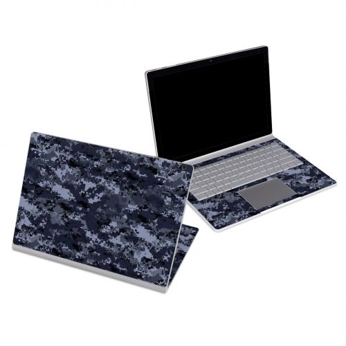 Digital Navy Camo Microsoft Surface Book Series Skin