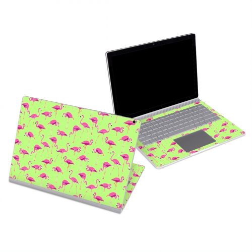 Flamingo Day Microsoft Surface Book Series Skin