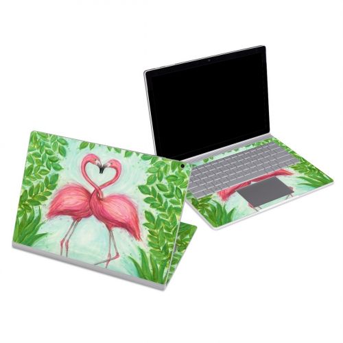 Flamingo Love Microsoft Surface Book Series Skin
