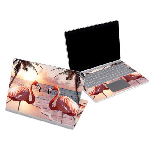 Flamingo Palm Microsoft Surface Book Series Skin