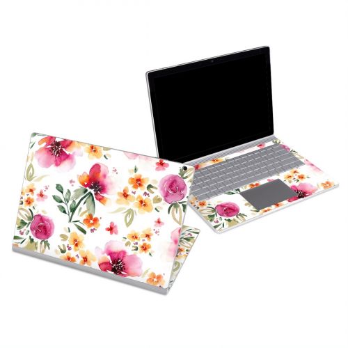 Fresh Flowers Microsoft Surface Book Series Skin