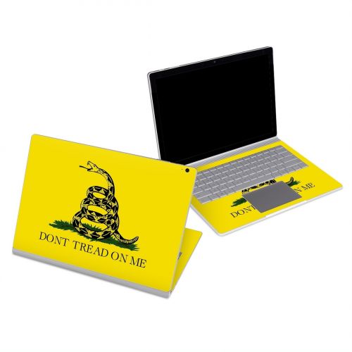 Gadsden Flag Microsoft Surface Book Series Skin