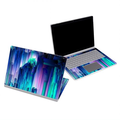 Glitch Trip Microsoft Surface Book Series Skin