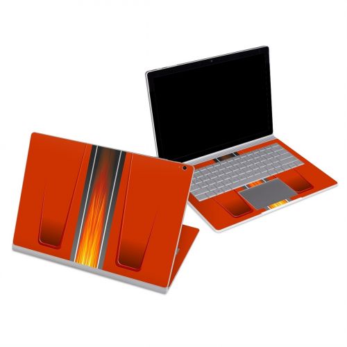 Hot Rod Microsoft Surface Book Series Skin
