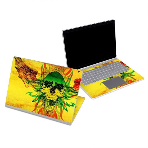 Hot Tribal Skull Microsoft Surface Book Series Skin