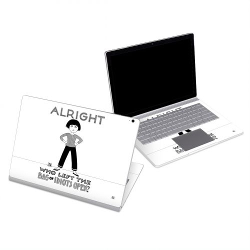 Bag of Idiots Microsoft Surface Book Series Skin