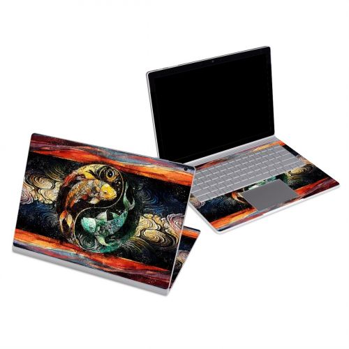 Koi Fish Yin Yang Microsoft Surface Book Series Skin
