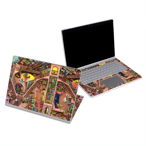 Library Magic Microsoft Surface Book Series Skin