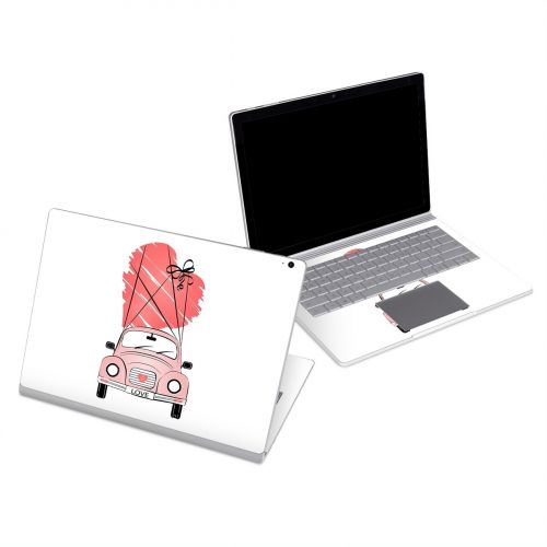 Love Car Microsoft Surface Book Series Skin