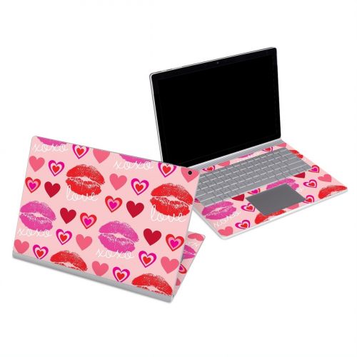Love Hugs Kisses Microsoft Surface Book Series Skin
