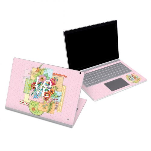 Love And Stitches Microsoft Surface Book Series Skin