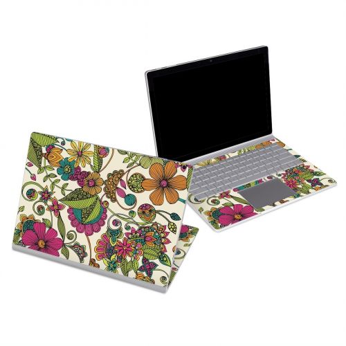 Maia Flowers Microsoft Surface Book Series Skin