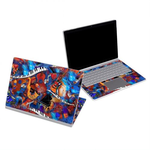 Music Madness Microsoft Surface Book Series Skin