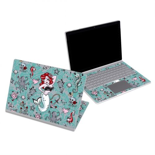 Molly Mermaid Microsoft Surface Book Series Skin