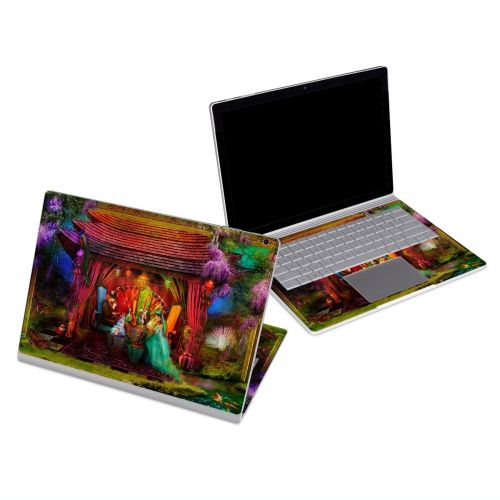 A Mad Tea Party Microsoft Surface Book Series Skin