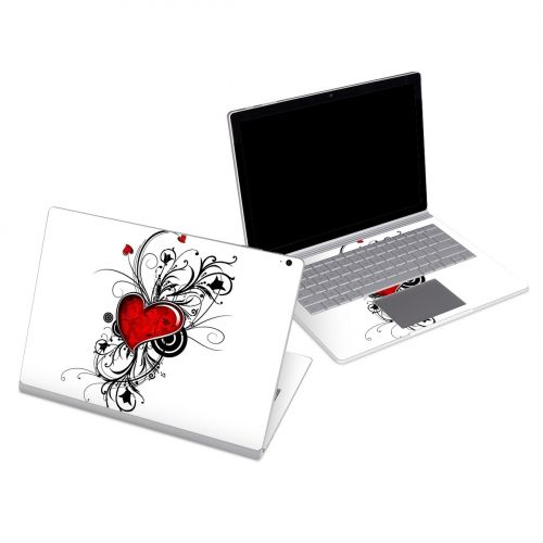 My Heart Microsoft Surface Book Series Skin