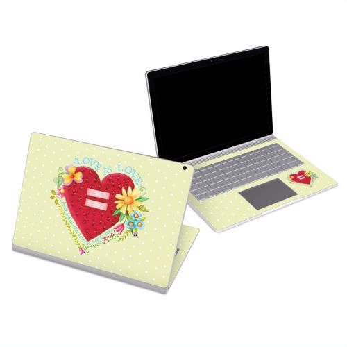 Love Is What We Need Microsoft Surface Book Series Skin