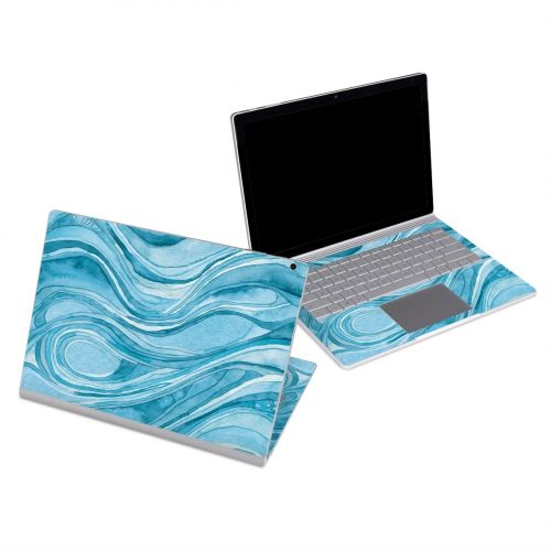 Ocean Blue Microsoft Surface Book Series Skin