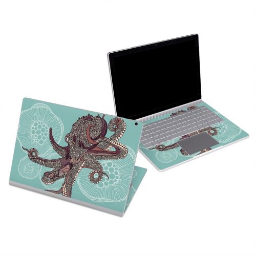 Octopus Bloom Microsoft Surface Book Series Skin