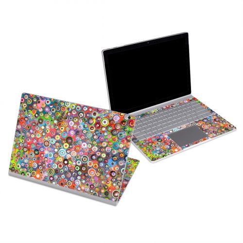 Round and Round Microsoft Surface Book Series Skin