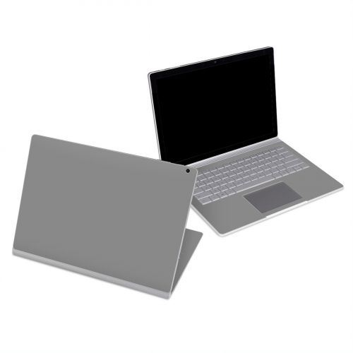 Solid State Grey Microsoft Surface Book Series Skin