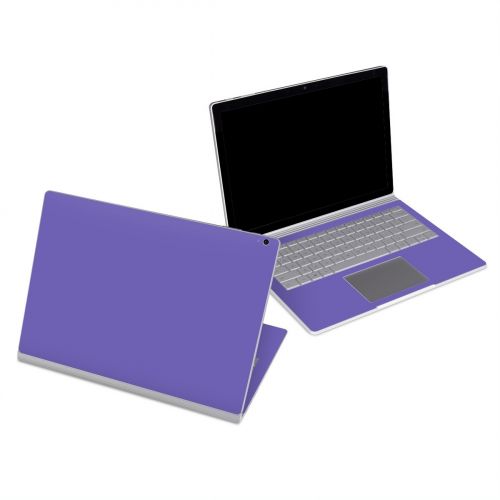 Solid State Purple Microsoft Surface Book Series Skin