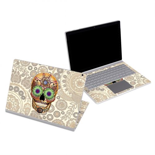 Sugar Skull Bone Microsoft Surface Book Series Skin
