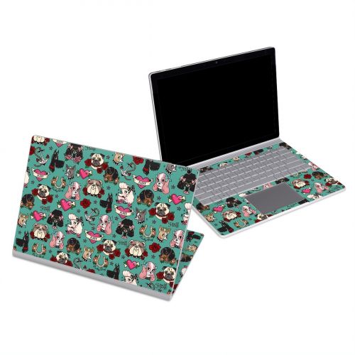 Tattoo Dogs Microsoft Surface Book Series Skin