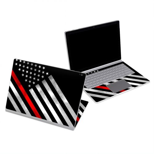 Thin Red Line Hero Microsoft Surface Book Series Skin