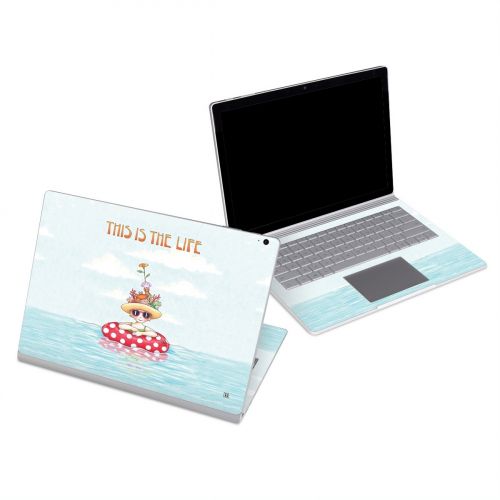 This Is The Life Microsoft Surface Book Series Skin
