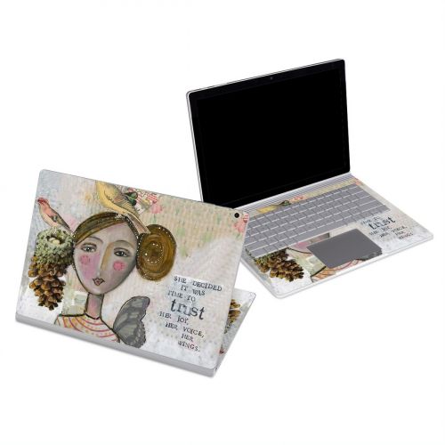 Time To Trust Microsoft Surface Book Series Skin