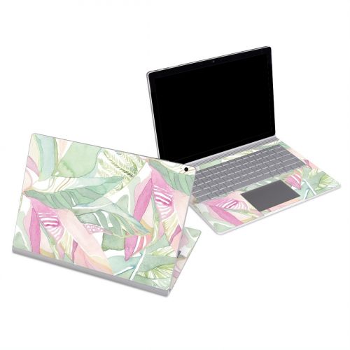Tropical Leaves Microsoft Surface Book Series Skin