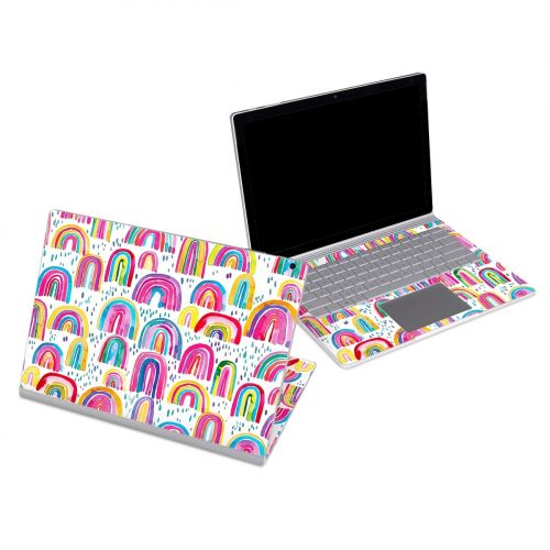 Watercolor Rainbows Microsoft Surface Book Series Skin